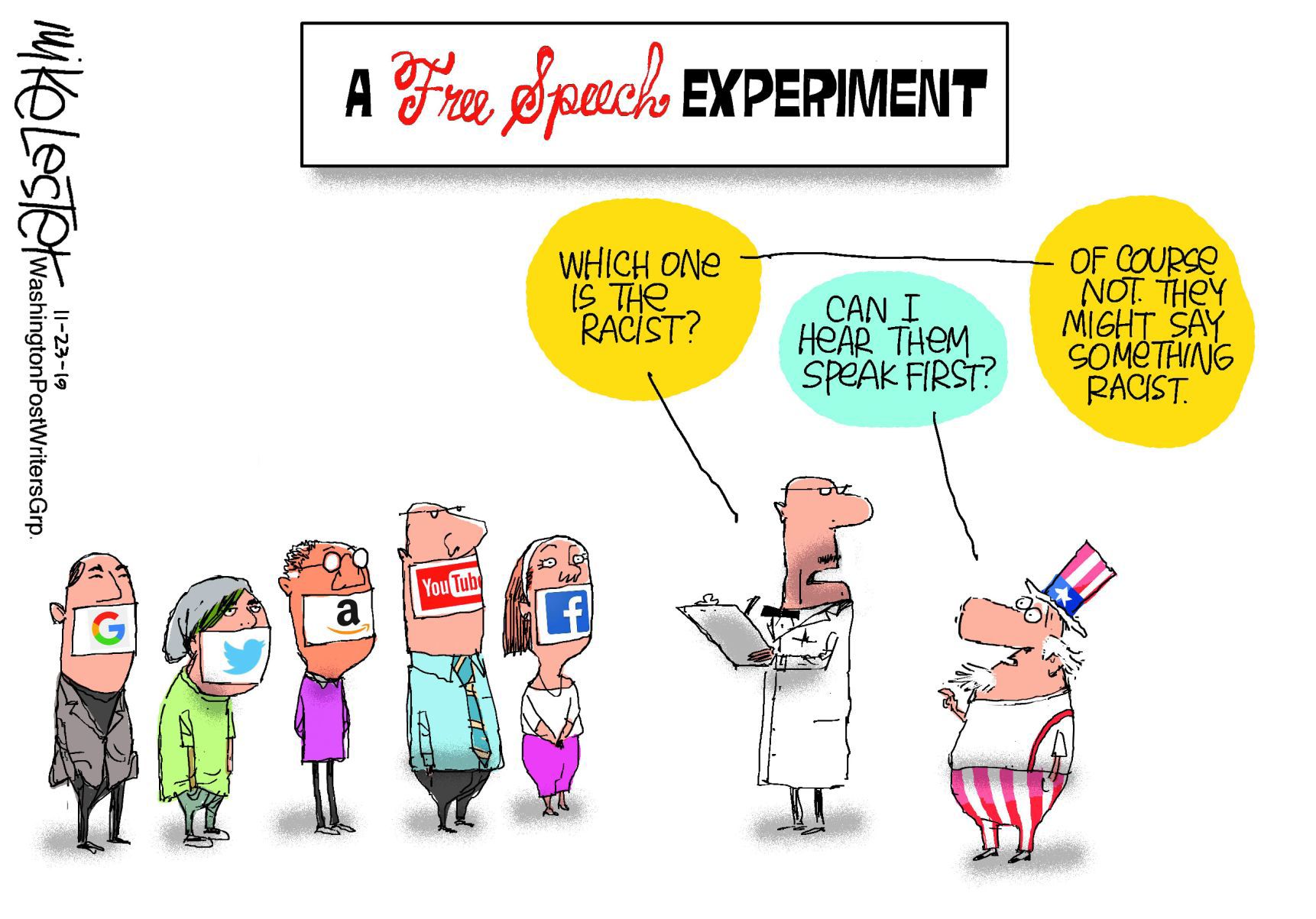 Mike Lester cartoon